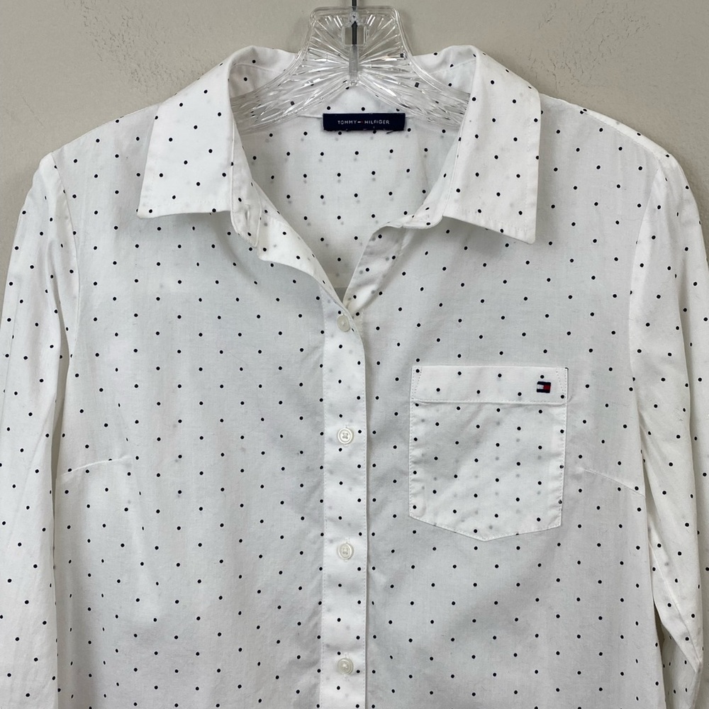 Tommy Hilfiger Polka Dot Shirt - Picture 2 of 5